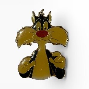 Vintage Warner Brothers Sylvester Pin